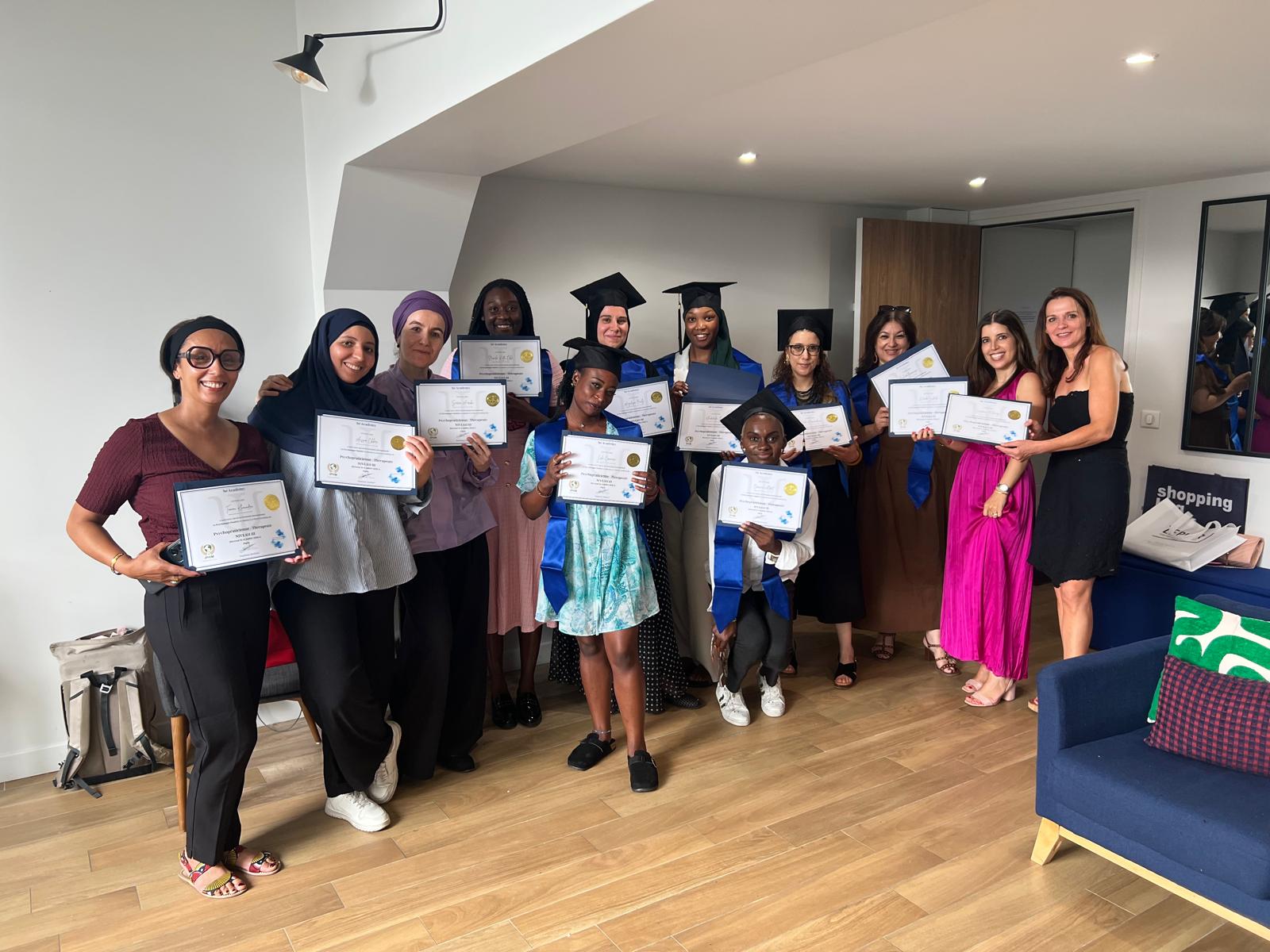 Les diplômés So' Academy réunis après leur certification
